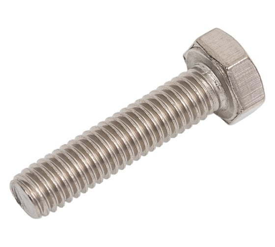 Изображение товара Болт Море-Метизов DIN 933 A4 M6x25 мм, 10 шт. BOLT933A2M62510M