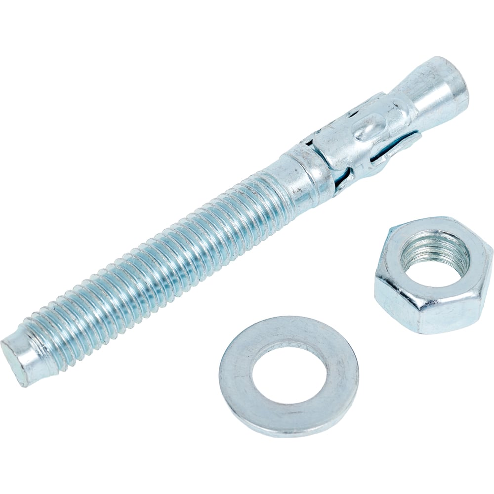 Изображение товара Клиновой анкер Море-Метизов 12x100 белый цинк 5 шт.