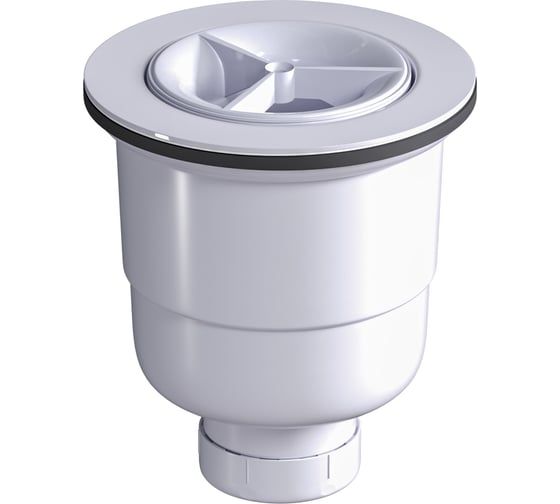 Изображение товара Сифон для поддонов RGW S-20 вертикальный слив, комбинированный затвор O 90 мм к поддону ST 44242000-01