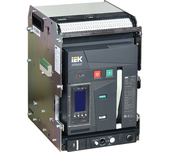 Изображение товара Выключатель автоматический IEK ARMAT AR-A2S TY20 3P W HR/VR с аксесуарами AR-ACB-3VB-085-2000A-TYCF