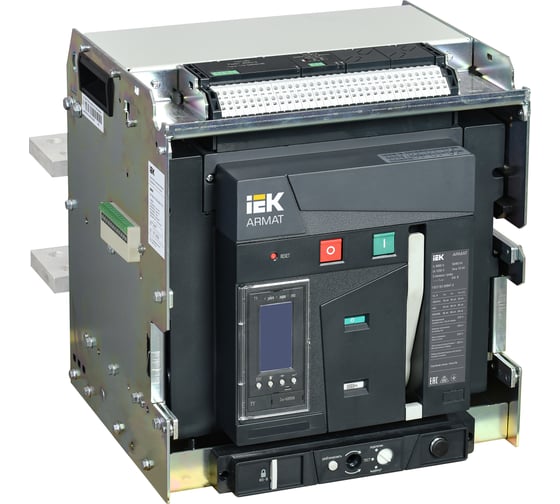 Изображение товара Выключатель автоматический IEK ARMAT AR-A4S TY40 3P W HR с аксесуарами AR-ACB-3VF-085-4000A-TYCF