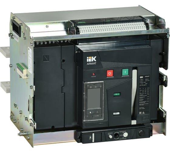 Изображение товара Выключатель автоматический IEK ARMAT AR-A4S TT40 4P W HR с аксесуарами AR-ACB-4VF-085-4000A-TTCF