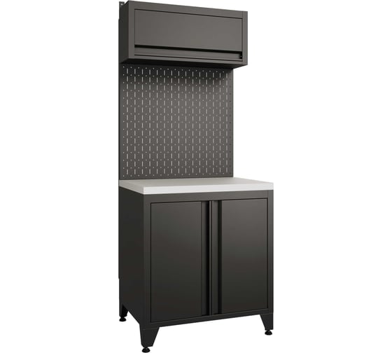 Изображение товара Тумба с дверцами + шкафчик с подъёмной дверью GREENBERG BOREX TD-P2-S1