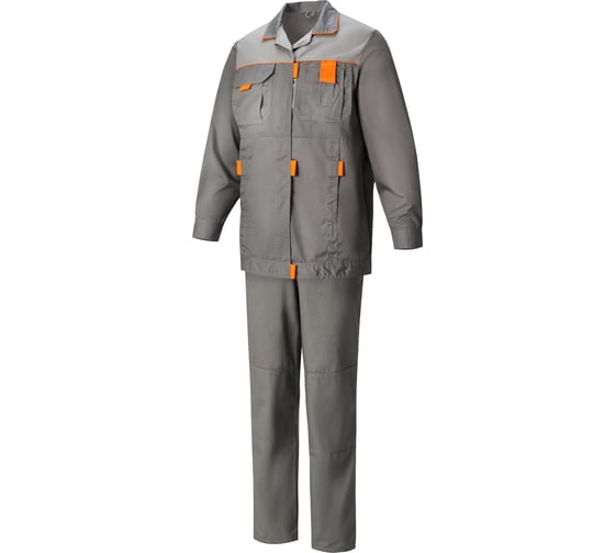 Изображение товара Женский костюм СОЮЗСПЕЦОДЕЖДА Профессионал темно-серый/светло-серый, р. 44-46, рост 158-164 2200000086341
