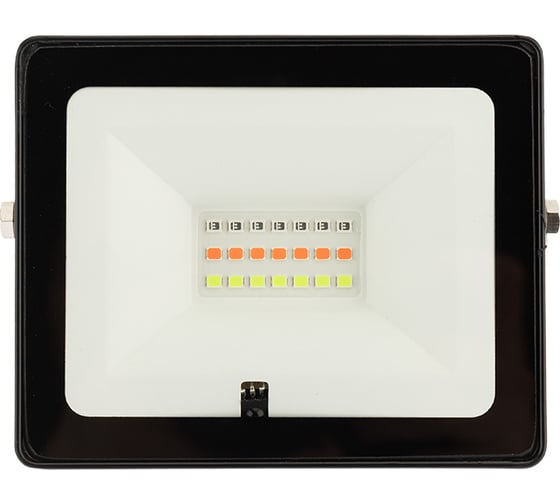 Изображение товара Светодиодный прожектор REXANT с пультом 10 Вт, свечение мультиколор RGB 605-010