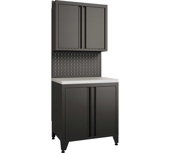 Изображение товара Тумба с дверцами + шкафчик с дверцами GREENBERG BOREX TD-P1-S2