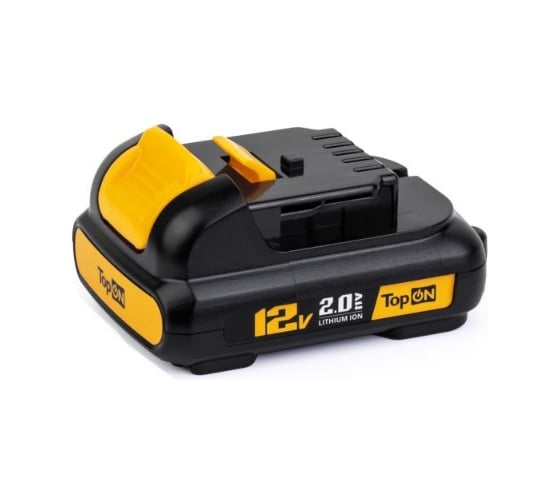 Изображение товара Аккумулятор для DeWalt TopOn DCD 12V 2.0Ah (Li-ion) PN: DCB127 TOP-PTGD-DEW-12-2.0