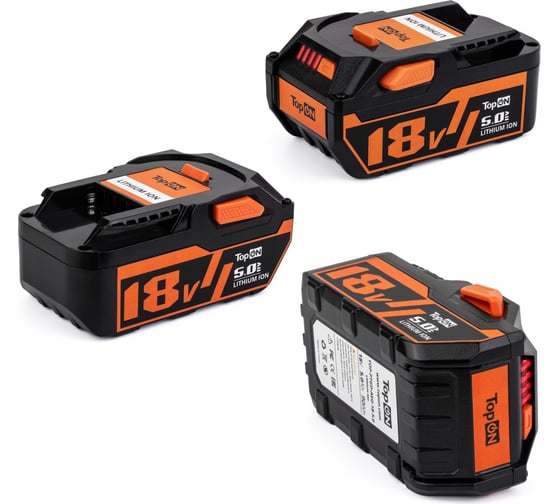 Изображение товара Аккумулятор TopON для AEG L1840R 18V 5.0Ah (Li-ion) PN: 4932430170 TOP-PTGD-AEG-18-5.0