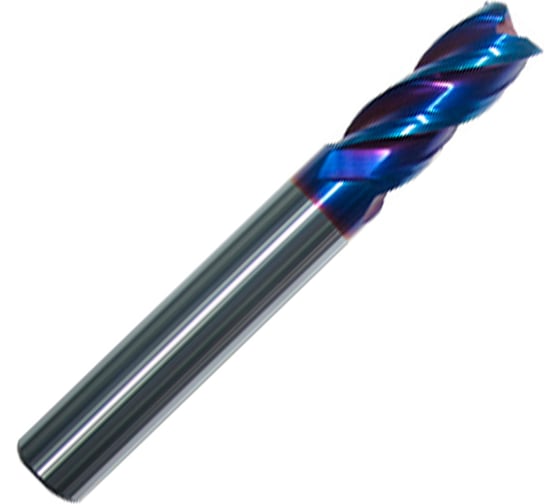 Изображение товара Фреза концевая ToolPro VHM Nano Blue 10.0x50x150x10 мм, z=4 11 797 100