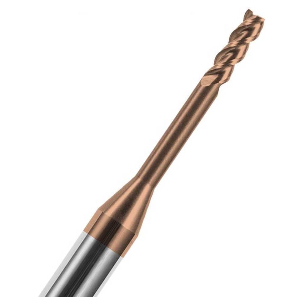 Изображение товара Фреза концевая ToolPro VHM TiSiN 0.3 мм для универсального использования