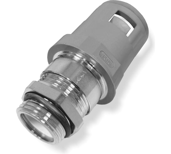 Изображение товара Коннектор прямой Weyer WQGMZE-M20G-D/AD21.2 муфта для гофрированных труб нар. M20x1.5 WE0700600