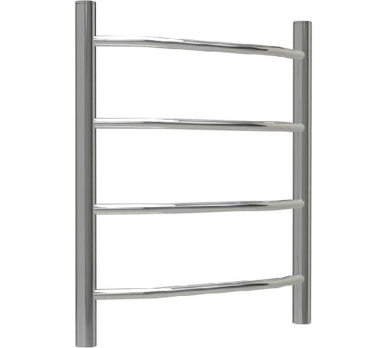 Изображение товара Полотенцесушитель ТЕРМОДИЗАЙН нерж. E (лесенка) W=500, H=600 (4 перекладины) 1/2в.р. TDE007