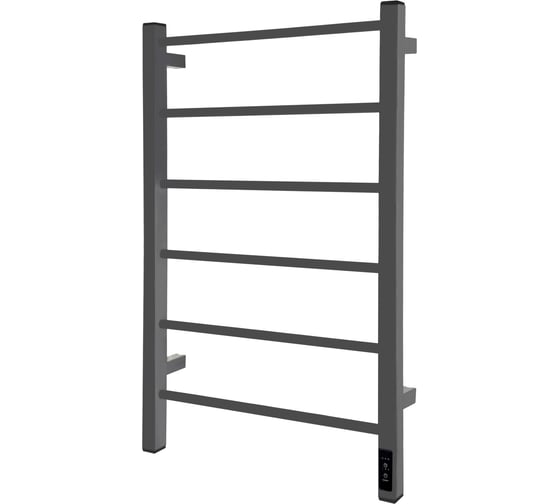 Изображение товара Полотенцесушитель электрический РЭМО ЭПС 500х800НС Н6Э, универс.подключение (правое), графит матовый 101000