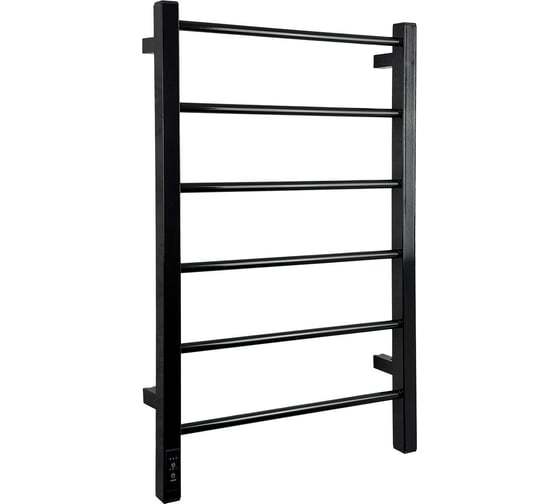 Изображение товара Полотенцесушитель электрический РЭМО ЭПС 500х800НС Н6Э, универс.подключение (левое), черный матовый 101050