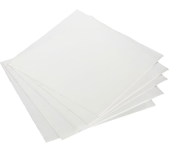 Изображение товара Фторопласт HIMPT Ф-4 листовой 5 ±1.0 мм (500x500 мм, 2,9 кг) ШТ 00-00021156