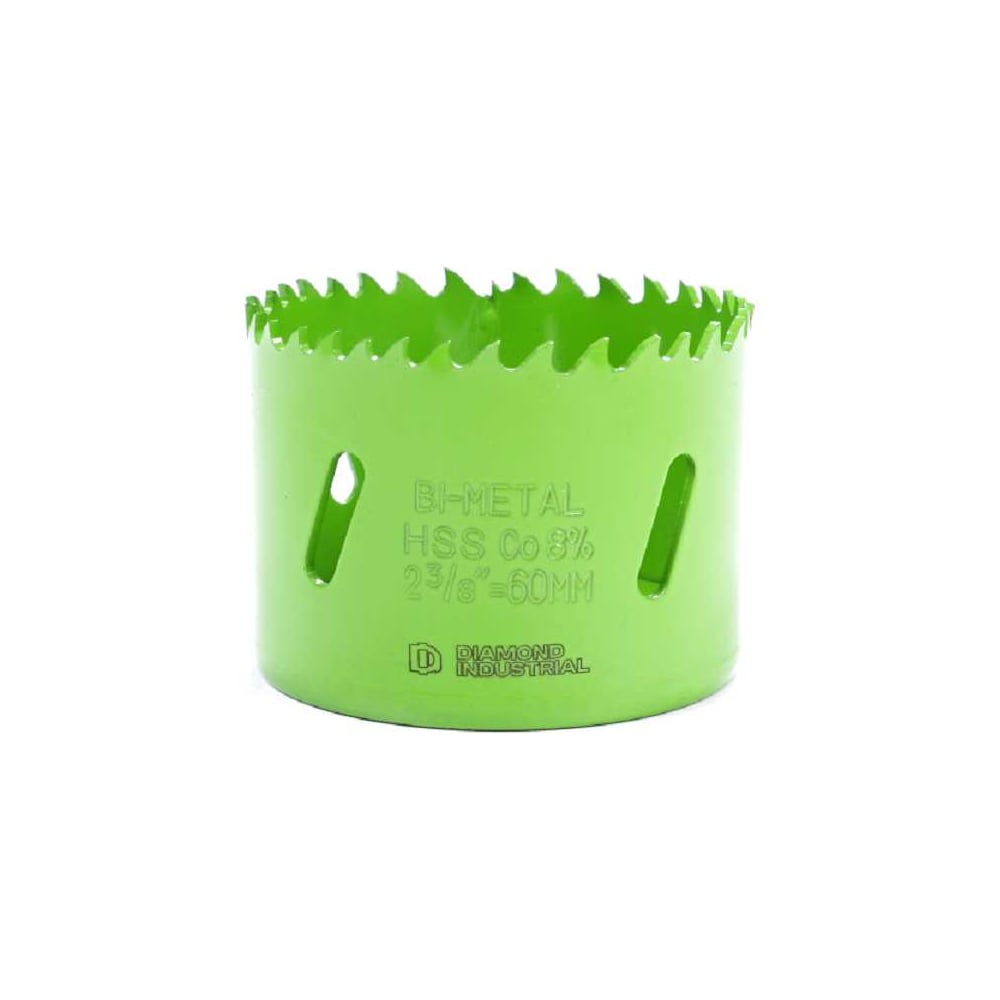 Изображение товара Коронка биметаллическая профессиональная 60 мм BIM HSS-Co 8 Diamond Industrial DIDBIMCO860