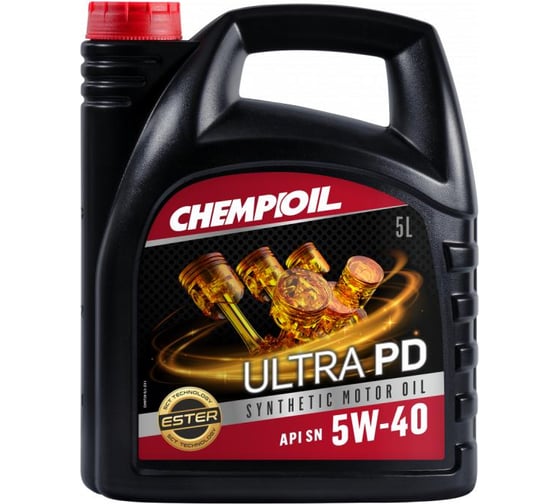 Изображение товара Синтетическое моторное масло CHEMPIOIL ULTRA PD 5W40 5 л. 5W-40 97195