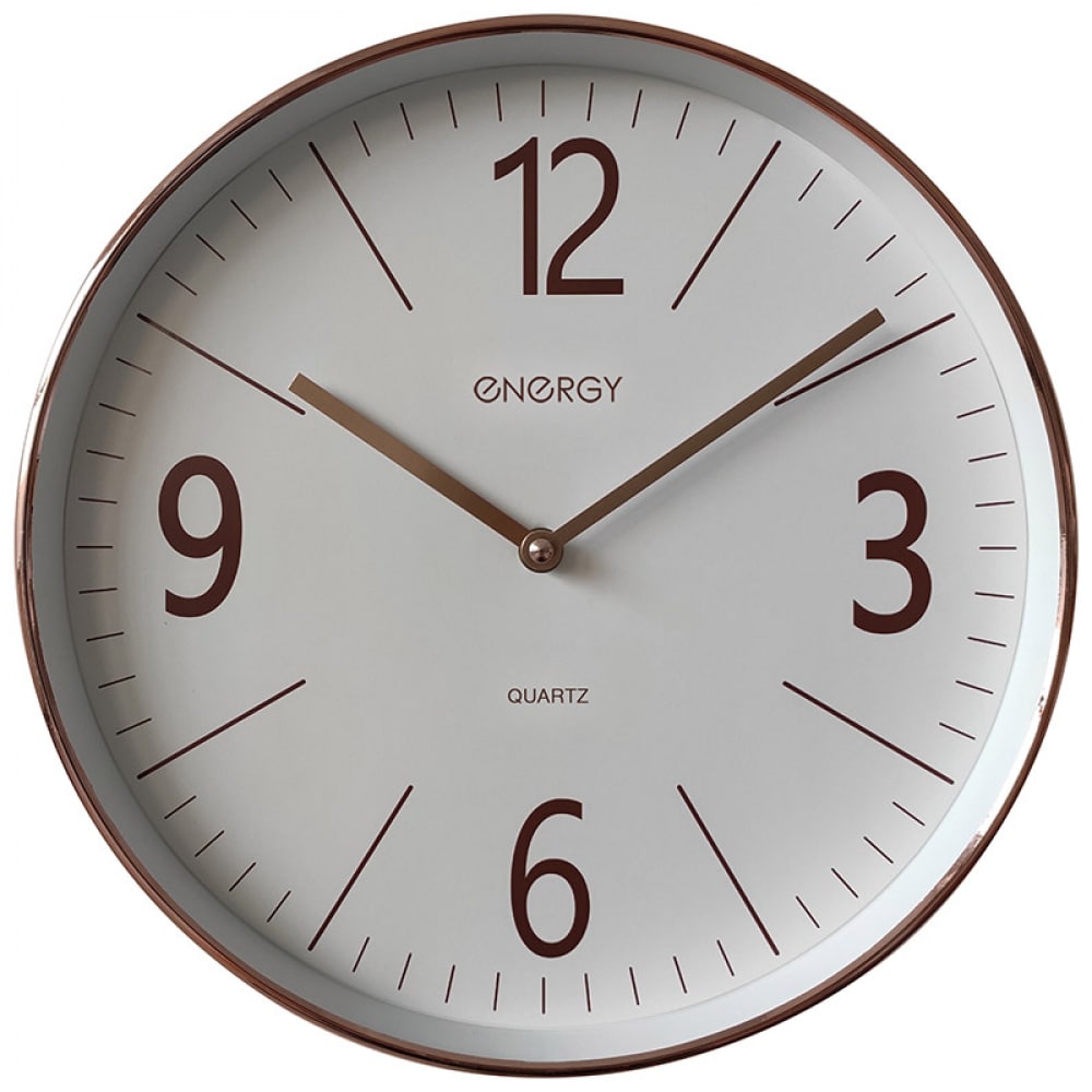 Настенные кварцевые часы ENERGY часы карманные поезд кварцевые цепочка l 40 см d 4 5 см