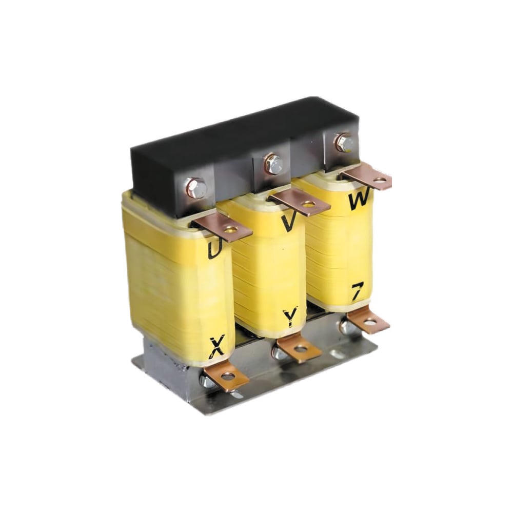 Изображение товара Выходной реактор Systeme Electric 3Ф, 400В, 7,5 кВт, медный SEOP25-U75N4-CU