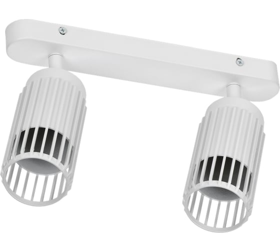 Изображение товара Светильник IEK 4208 настенно-потолочный 2хGU10 белый LT-USB0-4208-GU10-2-K01