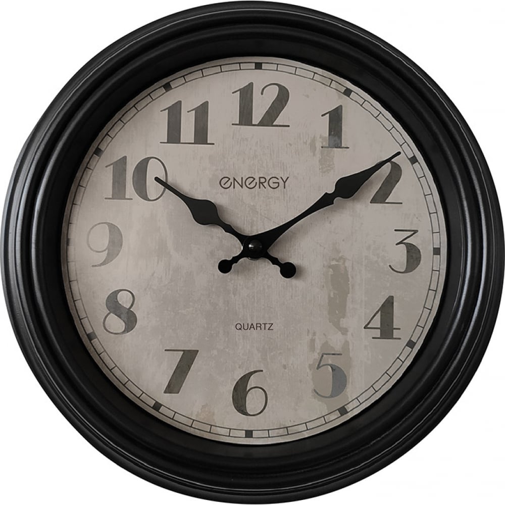 Настенные кварцевые часы ENERGY часы наручные кварцевые мужские d 3 7 см