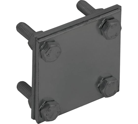 Изображение товара Зажим крестообразный с разделителем полоса-полоса IEK 40мм оцинкованная сталь TD ZCC68-13-1-40