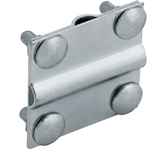 Изображение товара Зажим крестообразный полоса/пруток-полоса/пруток IEK 40/12мм оцинкованная сталь HDZ ZCC13-14-1-12-40