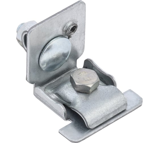 Изображение товара Держатель проводника круглый IEK универсальный 6-10мм фальц 0,7-8мм оцинкованная сталь ZDP80-11-2-16-078