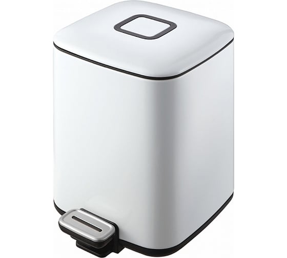 Изображение товара Педальное ведро WeltWasser WW MILA WT 9 л белый 10000000887