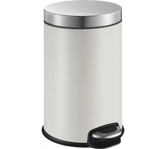 Изображение товара Педальное ведро WeltWasser WW ERFIE WT 12 л белый 10000000902