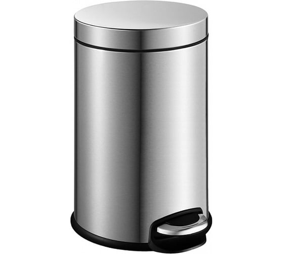 Изображение товара Педальное ведро WeltWasser WW ERFIE MT 12 л матовая сталь 10000000892