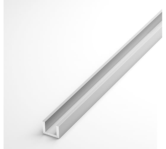 Изображение товара Алюминиевый профиль ЛУКА Сделай сам, швеллер 8х10х8х1.5, 2000 мм, 5 шт. УТ000002511