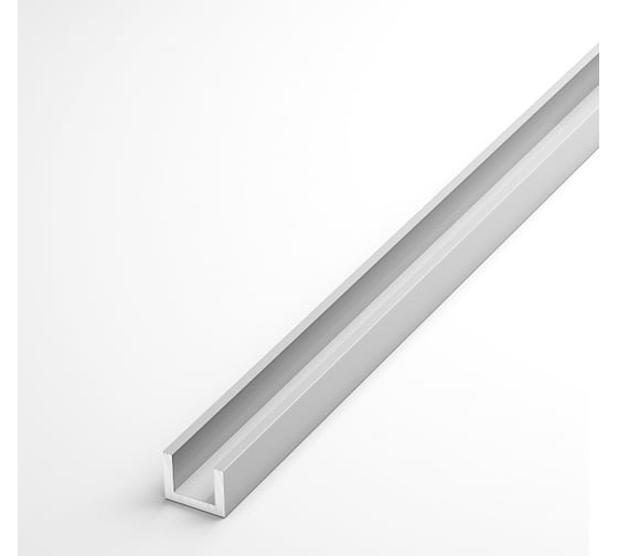 Изображение товара Алюминиевый профиль ЛУКА Сделай сам, швеллер 10х10х10, 2000 мм, 5 шт. УТ000027198