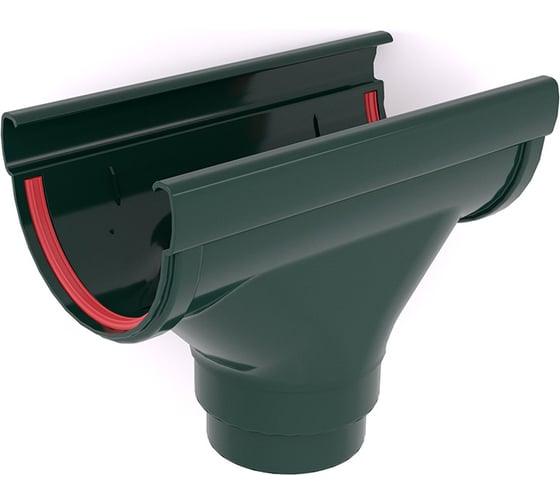 Изображение товара Воронка Grand Line Дизайн 135 ПВХ GL зелёный (RAL 6005) 422322