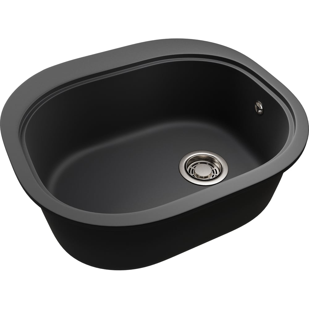 Изображение товара Кварцевая кухонная мойка, EMAR EMQ-1570.C Оникс