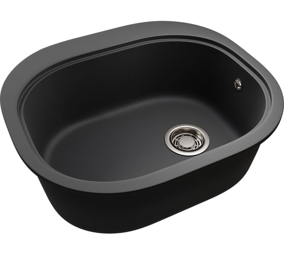 Изображение товара Кварцевая кухонная мойка, EMAR EMQ-1570.C Оникс