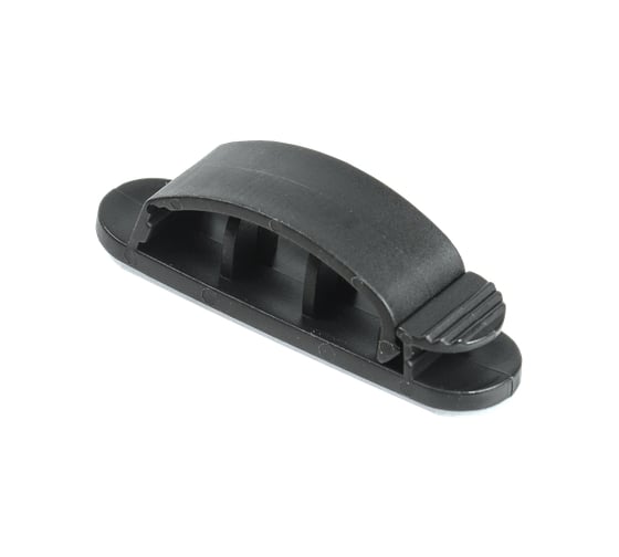 Изображение товара Клипса самоклеящаяся IEK КС-3 черная 12шт UHP41-3-K02