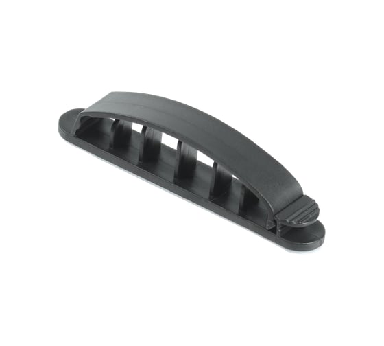 Изображение товара Клипса самоклеящаяся IEK КС-5 черная 12шт UHP41-5-K02