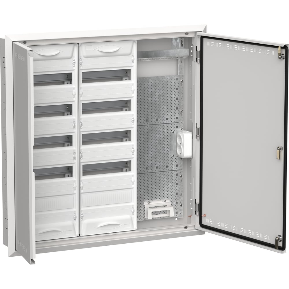 Изображение товара Корпус комбинированный IEK TITAN 5 ЩРв-120 (3x60) белый для распределительных щитов