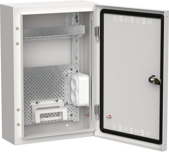 Изображение товара Корпус мультимедиа IEK TITAN 5 ЩРн-24 (1x24) белый TI5-51-N-024-30