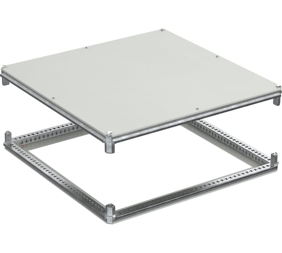 Изображение товара Крыша и основание IEK FORMAT под фланец 1000x1000 FO-00-KOF-100-100