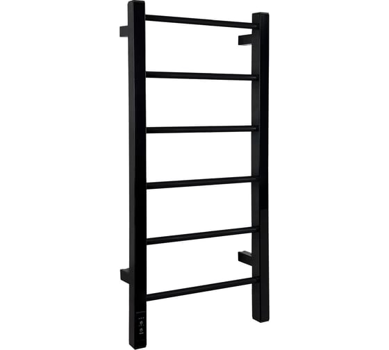 Изображение товара Полотенцесушитель электрический РЭМО ЭПС 400х800НС Н6Э, универс.подключение (левое), черный матовый 101047