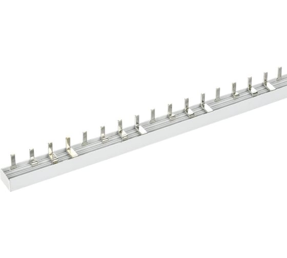 Изображение товара Шина соединительная IEK типа PIN (штырь) 4P 63А луженые (1м) YNS21-4-063-N