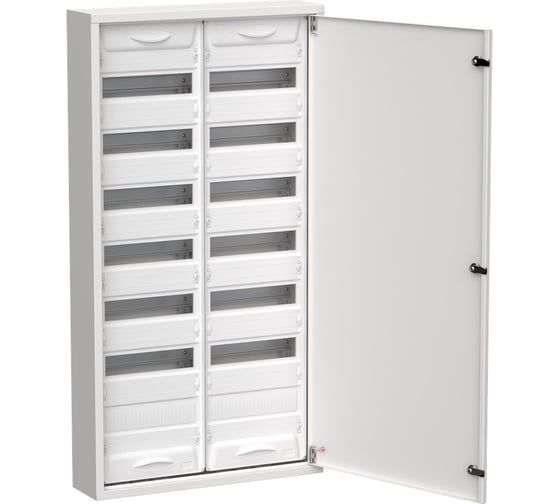 Изображение товара Корпус металлический IEK TITAN 5 ЩРн-168 (2x84) 1085x570x140 IP31 белый TI5-50-N-2X084-31