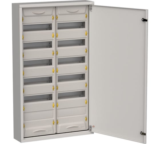 Изображение товара Корпус металлический IEK TITAN 5 ЩРн-144 (2x72) 960x570x140 IP31 серый TI5-50-N-2X072-31-7035