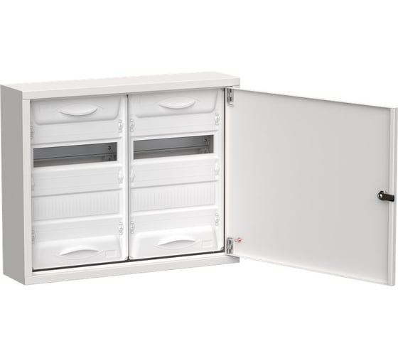 Изображение товара Корпус металлический IEK TITAN 5 ЩРн-48 (2x24) 460x570x140 IP31 белый TI5-50-N-2X024-31