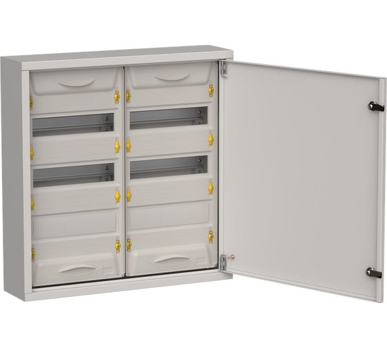 Изображение товара Корпус металлический IEK TITAN 5 ЩРн-72 (2x36) 585x570x140 IP31 серый TI5-50-N-2X036-31-7035