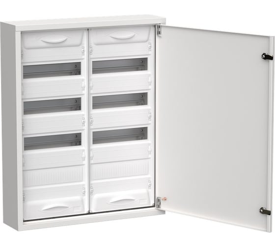 Изображение товара Корпус металлический IEK TITAN 5 ЩРн-96 (2x48) 710x570x140 IP31 белый TI5-50-N-2X048-31