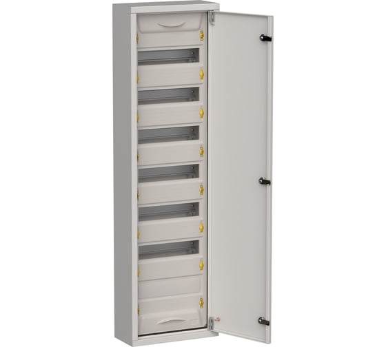 Изображение товара Корпус металлический IEK TITAN 5 ЩРн-84 (1x84) 1085x310x140 IP31 серый TI5-50-N-084-31-7035