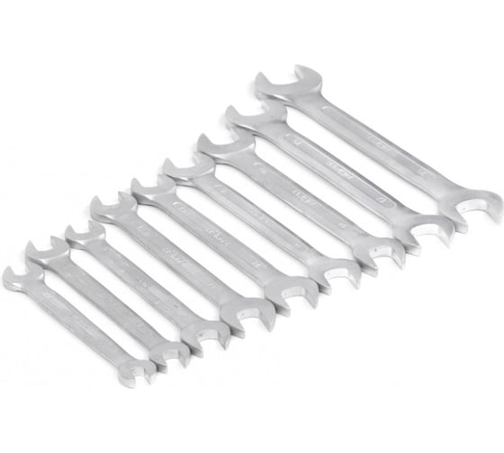 Изображение товара Набор ключей HORTZ гаечных двусторонних 9шт. 7-22 в клипсе HOR 125948